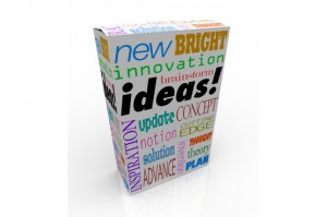 Ideas Product Box - Innovative Brainstorm Concept Inspiration