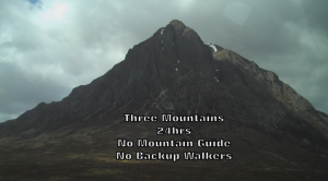 Three Peaks - Part One